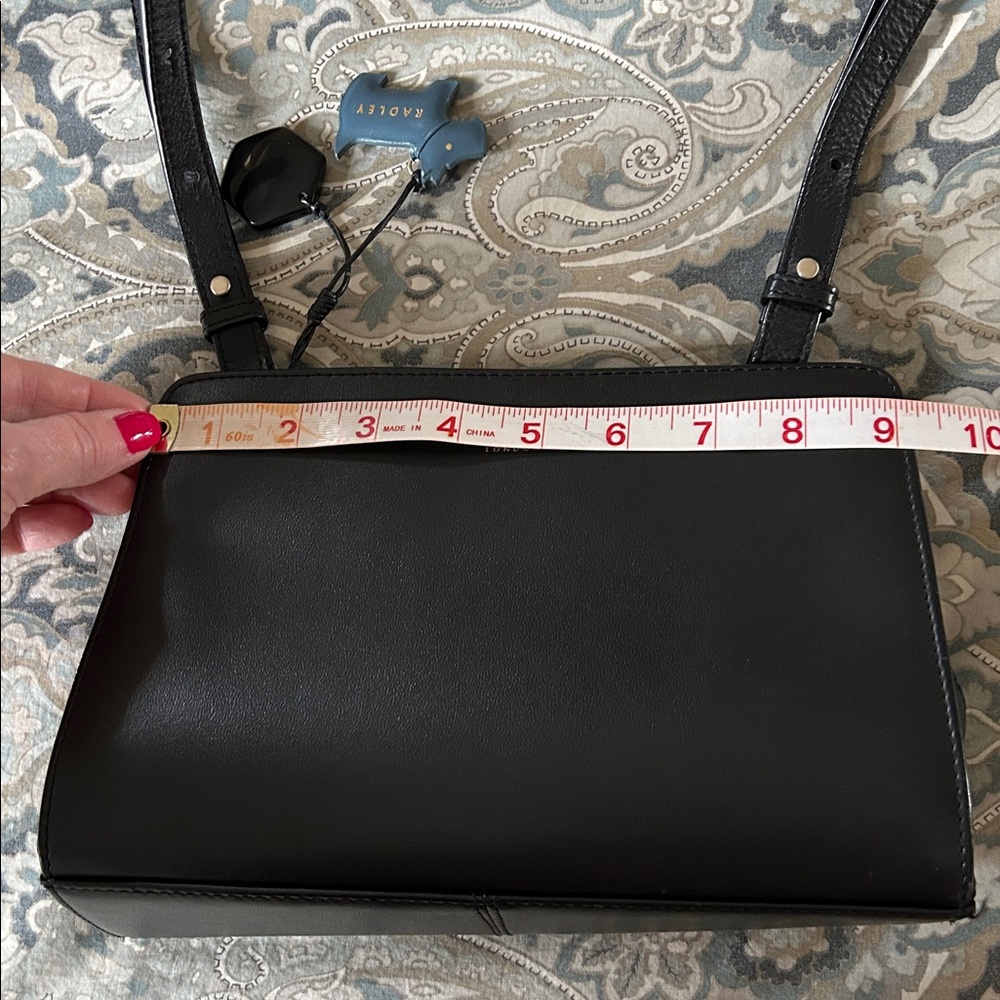 RADLEY LONDON Black Leather Crossbody Bag - Picture 9 of 10